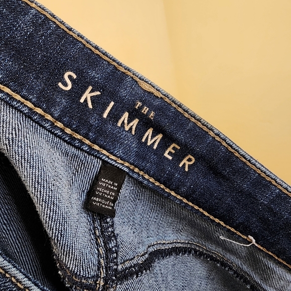 WHBM The Skimmer Washed blue skinny Jeans size 8 - Picture 9 of 11